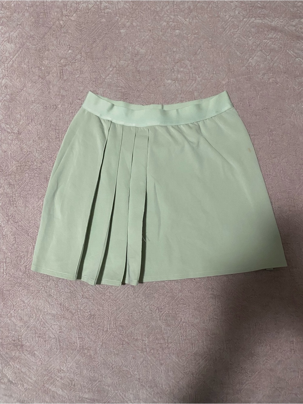 Green Puma skirt